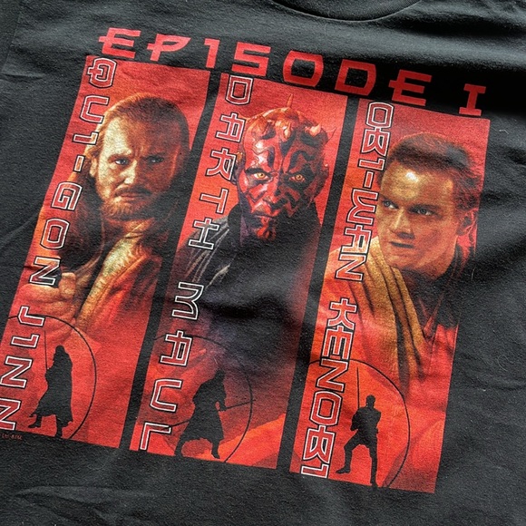 Vintage Starwars phantom of the menace tshirt - Picture 2 of 5